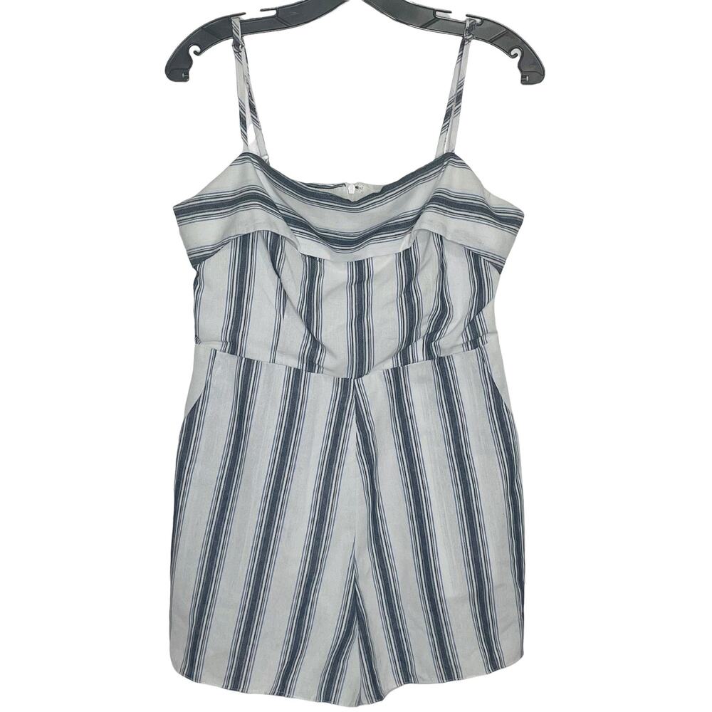 Altered State Romper Fully Lined Strappy Womans Size Medium Cotton Blend Boho